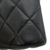 シャネル CHANEL マトラッセ ミニチェーンポーチ AP4000 ブラック ゴールド金具 キャビアスキン レディース ポーチ