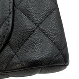 シャネル CHANEL マトラッセ ミニチェーンポーチ AP4000 ブラック ゴールド金具 キャビアスキン レディース ポーチ