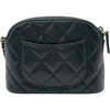 シャネル CHANEL マトラッセ ミニチェーンポーチ AP4000 ブラック ゴールド金具 キャビア レディース ショルダーバッグ