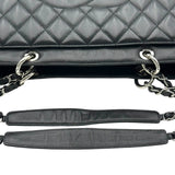 シャネル CHANEL ココマーク チェーントートバッグ 13番台 ブラック シルバー金具 キャビア レディース トートバッグ