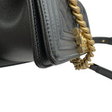 シャネル CHANEL ボーイ シャネル20 A67085 ブラック ゴールド金具 キャビアスキン レディース ショルダーバッグ