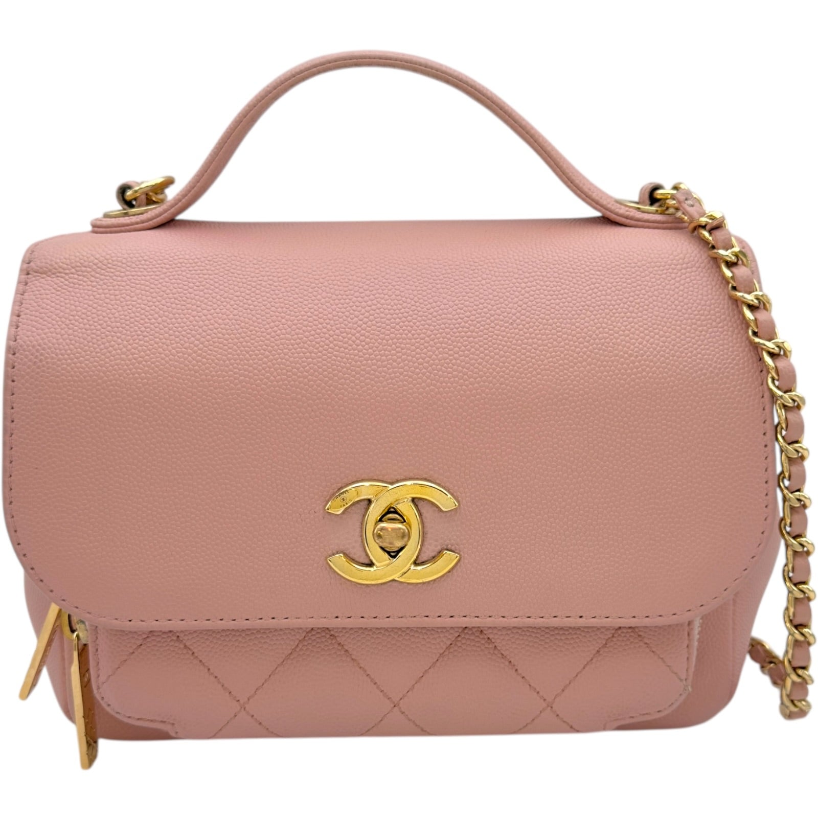 シャネル CHANEL ビジネス アフィニティ チェーンショルダーバッグ