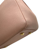 シャネル CHANEL ビジネス アフィニティ チェーンショルダーバッグ A93749 24番台 ピンク ゴールド金具 キャビアスキン レディース ショルダーバッグ