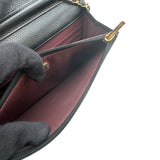 シャネル CHANEL マトラッセ チェーンウォレット AP0250 ブラック ゴールド金具 キャビアスキン レディース ウォレットチェーン