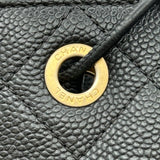 シャネル CHANEL マトラッセ2WAY バケットショルダーバッグ AS0310 27番台 ブラック ゴールド金具 キャビア レディース ショルダーバッグ