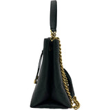 シャネル CHANEL マトラッセ2WAY バケットショルダーバッグ AS0310 27番台 ブラック ゴールド金具 キャビア レディース ショルダーバッグ