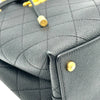 シャネル CHANEL マトラッセ2WAY バケットショルダーバッグ AS0310 27番台 ブラック ゴールド金具 キャビア レディース ショルダーバッグ
