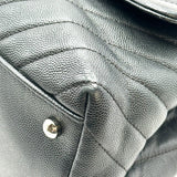 シャネル CHANEL ココハンドル29 Vステッチ A92991 29番台 ブラック シルバー金具 キャビア レディース ハンドバッグ