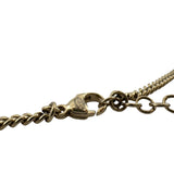 シャネル CHANEL ココマーク ネックレス ゴールド メタル ラインストーン ジュエリー