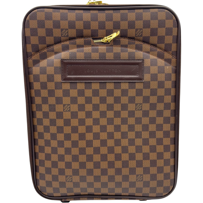 LOUIS VUITTON ルイ ヴィトン ダミエ ペガス45 ベガス45 キャリーバッグ キャリーケース スーツケース トロリーバッグ キャスター付き N23293 ルイ・ヴィトン LOUIS VUITTON ペガス45 N23293 ブラウン ダミエ ユニ