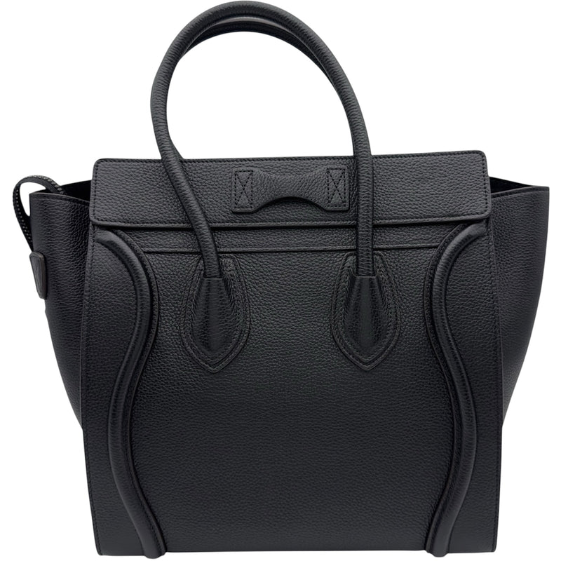 セリーヌ CELINE ラゲージ マイクロショッパー 189793 ブラック レザー