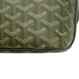 ゴヤール GOYARD カペシアンMM グリーン 合成樹脂 メンズ メッセンジャーバッグ