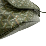 ゴヤール GOYARD カペシアンMM グリーン 合成樹脂 メンズ メッセンジャーバッグ