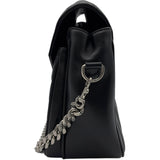 サンローラン SAINT LAURENT カサンドラチェーンショルダー 454325 ブラック シルバー金具 レザー レディース ショルダーバッグ