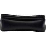 サンローラン SAINT LAURENT カサンドラチェーンショルダー 454325 ブラック シルバー金具 レザー レディース ショルダーバッグ