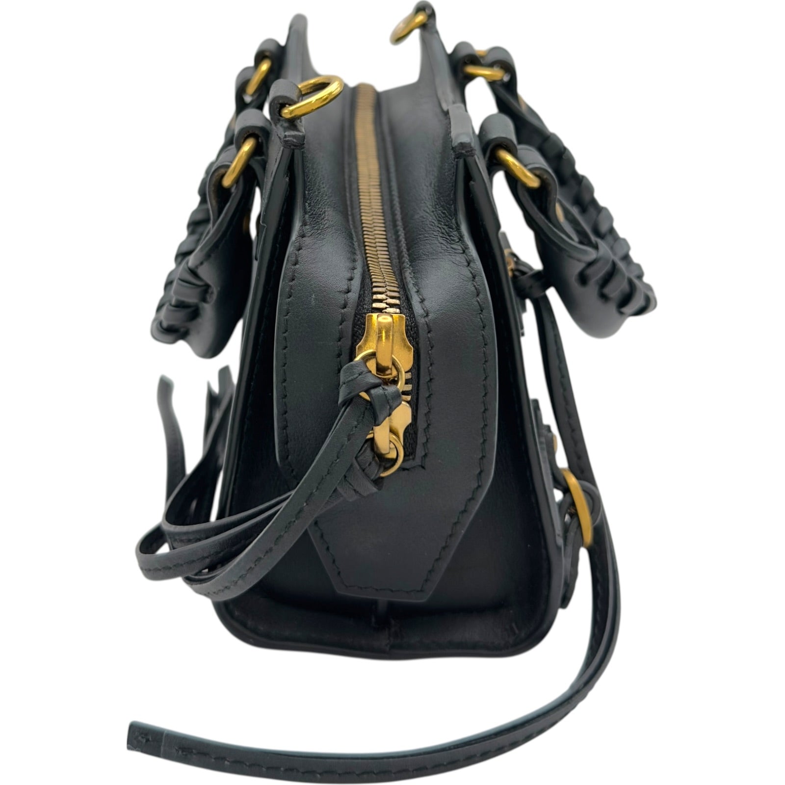 バレンシアガ BALENCIAGA ネオ クラシックシティ ミニ 638527 ブラック レザー レディース ショルダーバッグ バレンシアガ BALENCIAGA ネオ クラシックシティ ミニ 638527 ブラック