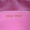 ミュウミュウ miu miu アルカディ マテラッセレザー ミニバッグ 5BP077 ピンク ゴールド金具 ナッパレザー レディース ショルダーバッグ