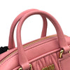 ミュウミュウ miu miu アルカディ マテラッセレザー ミニバッグ 5BP077 ピンク ゴールド金具 ナッパレザー レディース ショルダーバッグ