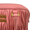ミュウミュウ miu miu アルカディ マテラッセレザー ミニバッグ 5BP077 ピンク ナッパレザー レディース ショルダーバッグ