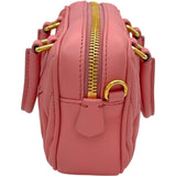 ミュウミュウ miu miu アルカディ マテラッセレザー ミニバッグ 5BP077 ピンク ナッパレザー レディース ショルダーバッグ
