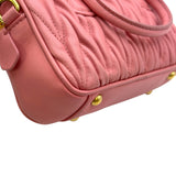 ミュウミュウ miu miu アルカディ マテラッセレザー ミニバッグ 5BP077 ピンク ナッパレザー レディース ショルダーバッグ