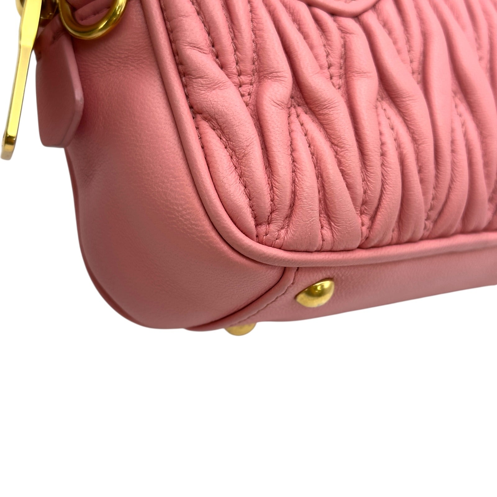 ミュウミュウ miu miu アルカディ マテラッセレザー ミニバッグ 5BP077