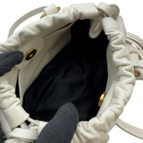 ミュウミュウ miu miu ジョワ ナッパレザー ミニバック 5BP089 ホワイト レザー レディース ショルダーバッグ