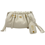 ミュウミュウ miu miu ジョワ ナッパレザー ミニバック 5BP089 ホワイト レザー レディース ショルダーバッグ