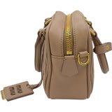 ミュウミュウ miu miu アルカディ マテラッセレザー バッグ 5BB123 ピンクベージュ ナッパレザー レディース ショルダーバッグ
