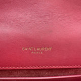 サンローラン SAINT LAURENT ケイト タッセル ミディアム 354119 レッド グレインドレザー レディース ショルダーバッグ