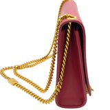 サンローラン SAINT LAURENT ケイト タッセル ミディアム 354119 レッド グレインドレザー レディース ショルダーバッグ