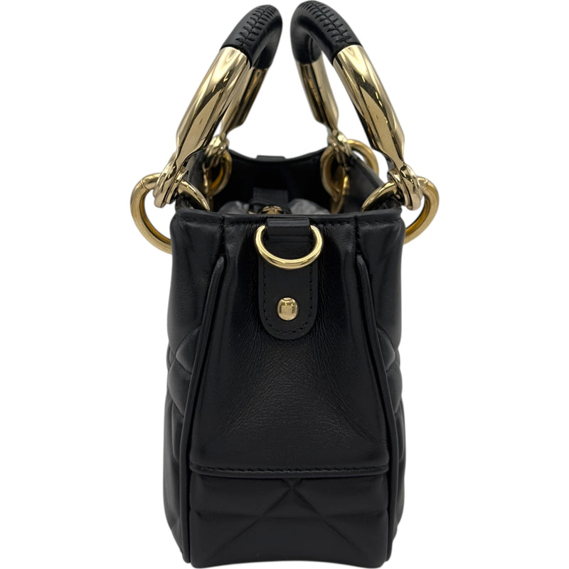 クリスチャン・ディオール Christian Dior レディ95.22 ミニ ブラック