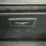 サンローラン SAINT LAURENT エンヴェロップ ミディアム 600185 ブラック シルバー金具 キャビア レディース ショルダーバッグ