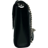 サンローラン SAINT LAURENT エンヴェロップ ミディアム 600185 ブラック シルバー金具 キャビア レディース ショルダーバッグ