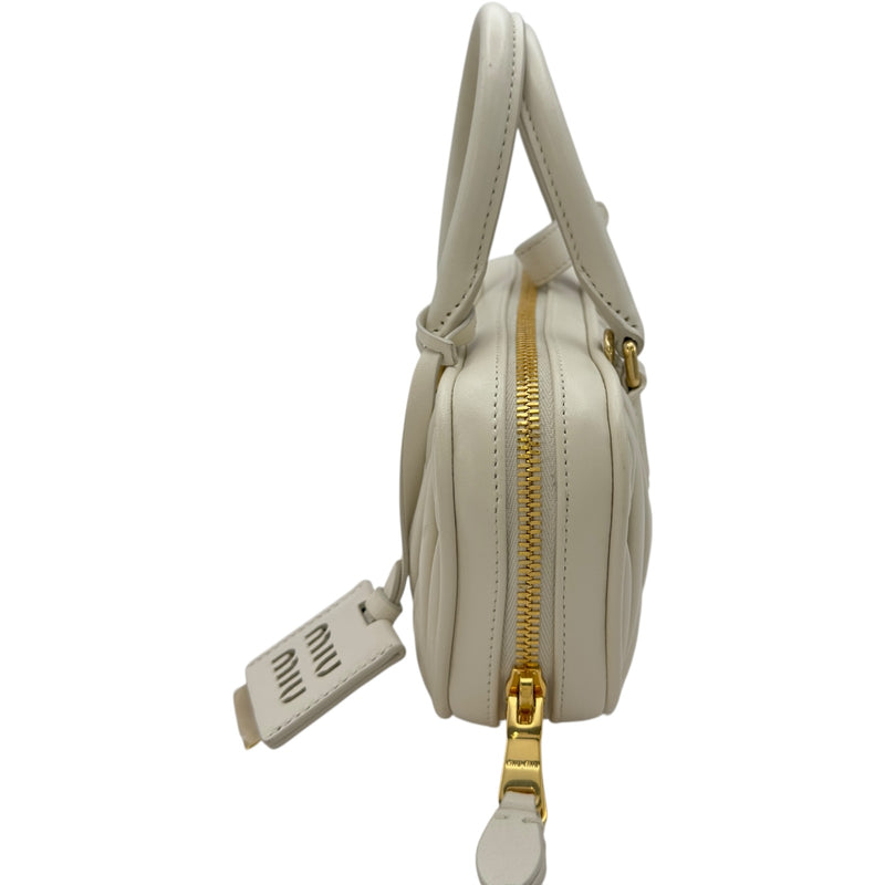 ミュウミュウ miu miu アルカディ マテラッセレザー バッグ 5BP088