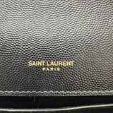 サンローラン SAINT LAURENT ケイト ミディアム 364021 ブラック レザー レディース ショルダーバッグ