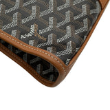 ゴヤール GOYARD モルヴァン ドキュメントケース ブラック/タン ゴヤールディンキャンバス/レザー メンズ ショルダーバッグ