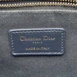 クリスチャン・ディオール Christian Dior ブックトート ミディアム MB24CZBB.M928 ネイビー ゴールド金具 オブリークジャガード レディース トートバッグ