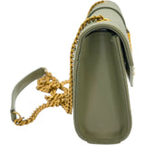 サンローラン SAINT LAURENT エンヴェロップ スモール 600195 グリーン系 キルティングレザー レディース ショルダーバッグ