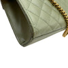 サンローラン SAINT LAURENT エンヴェロップ スモール 600195 グリーン系 キルティングレザー レディース ショルダーバッグ
