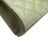 サンローラン SAINT LAURENT エンヴェロップ スモール 600195 グリーン系 キルティングレザー レディース ショルダーバッグ