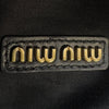 ミュウミュウ miu miu 2WAY ハンドバッグ 5BH229 ブラック×ゴールド金具 レザー レディース ハンドバッグ
