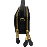 ミュウミュウ miu miu 2WAY ハンドバッグ 5BH229 ブラック×ゴールド金具 レザー レディース ハンドバッグ