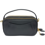 ミュウミュウ miu miu 2WAY ハンドバッグ 5BH229 ブラック×ゴールド金具 レザー レディース ハンドバッグ