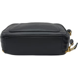 ミュウミュウ miu miu 2WAY ハンドバッグ 5BH229 ブラック×ゴールド金具 レザー レディース ハンドバッグ