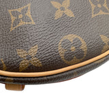 ルイ・ヴィトン LOUIS VUITTON クロワッサン ショルダー M46828 ブラウン モノグラムキャンバス　 レディース ショルダーバッグ
