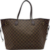 ルイ・ヴィトン LOUIS VUITTON ネヴァーフルGM N51106 ブラウン ダミエ レディース トートバッグ