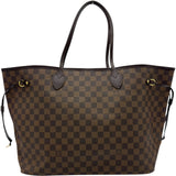 ルイ・ヴィトン LOUIS VUITTON ネヴァーフルGM N51106 ブラウン ダミエ レディース トートバッグ