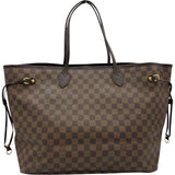 ルイ・ヴィトン LOUIS VUITTON ネヴァーフルGM N51106 ブラウン ダミエ レディース トートバッグ
