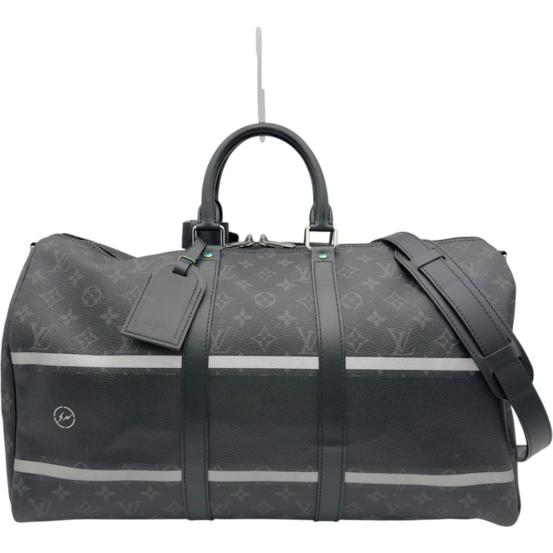 ルイ・ヴィトン LOUIS VUITTON キーポル・バンドリエール 45 藤原